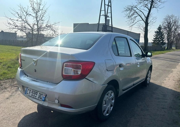 Dacia Logan cena 16000 przebieg: 63400, rok produkcji 2013 z Kalisz małe 254